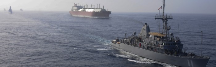 liquefied natural gas transport, Credit: U.S. Naval Forces Central Command