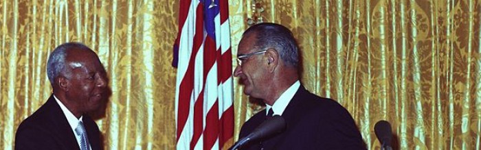 A. Philip Randolph receives the Medal of Freedom